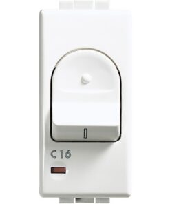 luna - magnetotermico 1P+N 16A 3kA BTICINO C4301/16