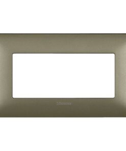 matix - placca 4p titanium BTICINO AM4804MTA