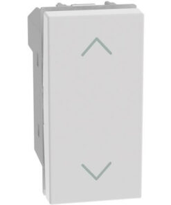 MatixGO - 2 pulsante interbloccato bianco