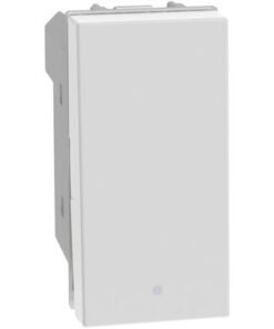 MatixGO - deviatore 1P 10AX 1m bianco