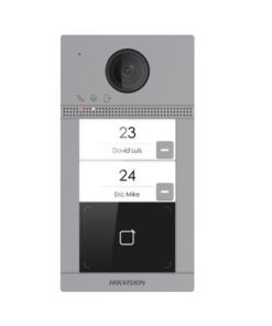 Videocitofono bifamiliare wifi 2MP WDR con IR grandangolo IP65