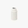 Portalampade E14 M10x1 cm/lisc bianco
