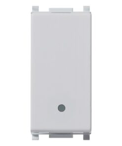 Interruttore 1P 10AX Silver