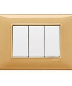 Placca 7M Reflex ambra