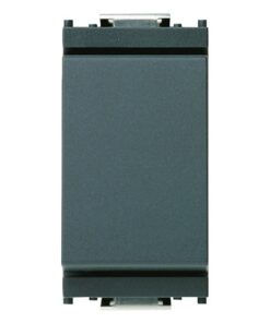 Interruttore 1P 10AX grigio