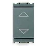 Pulsante commutatore 1P 10A grigio