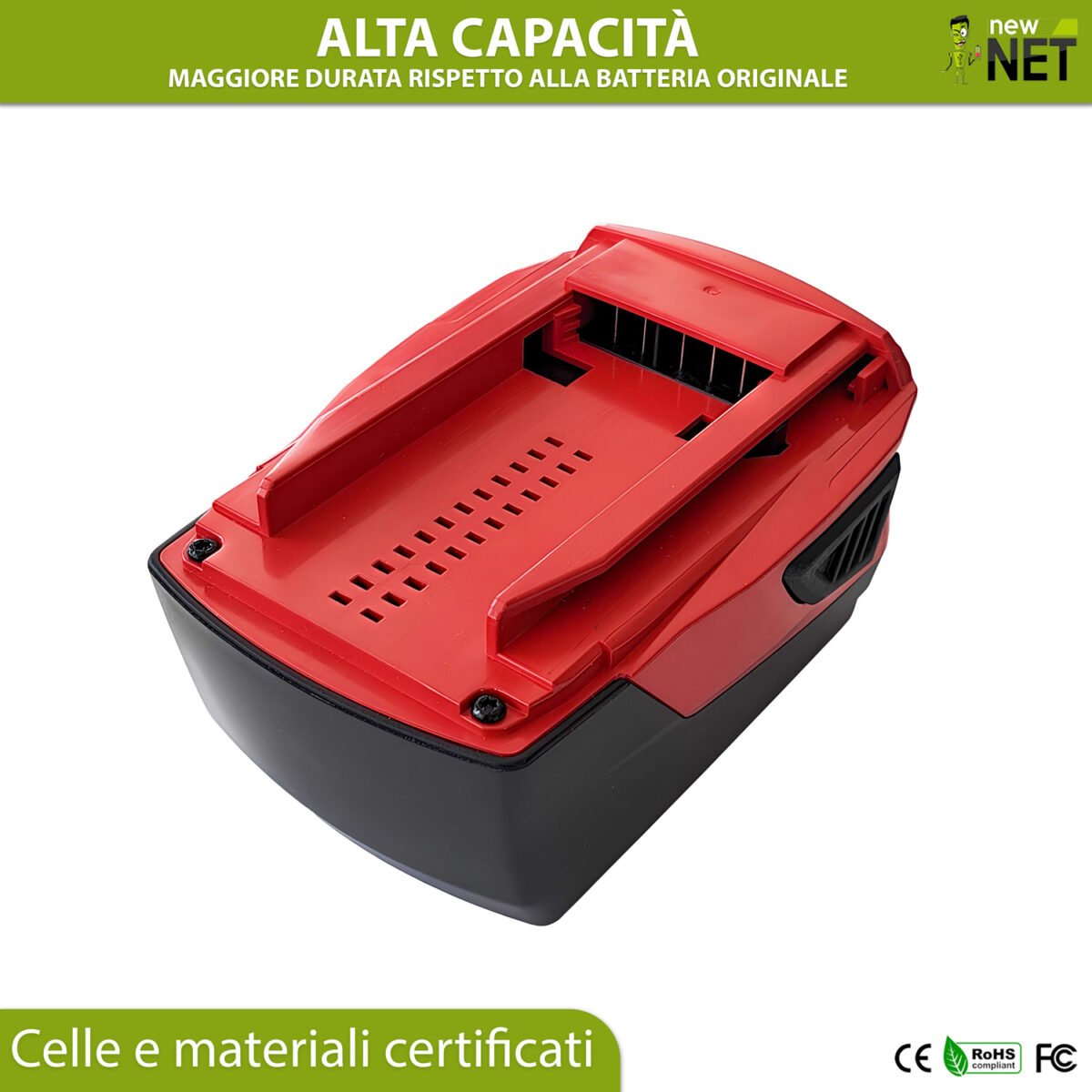 Batteria compatibile con Hilti B22 - 21.6V, 5000mAh - immagine 3