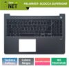 Top Case 0FCN57 per DELL Vostro 15 5568 con Tastiera italiana, retroilluminata, Colore: Nero