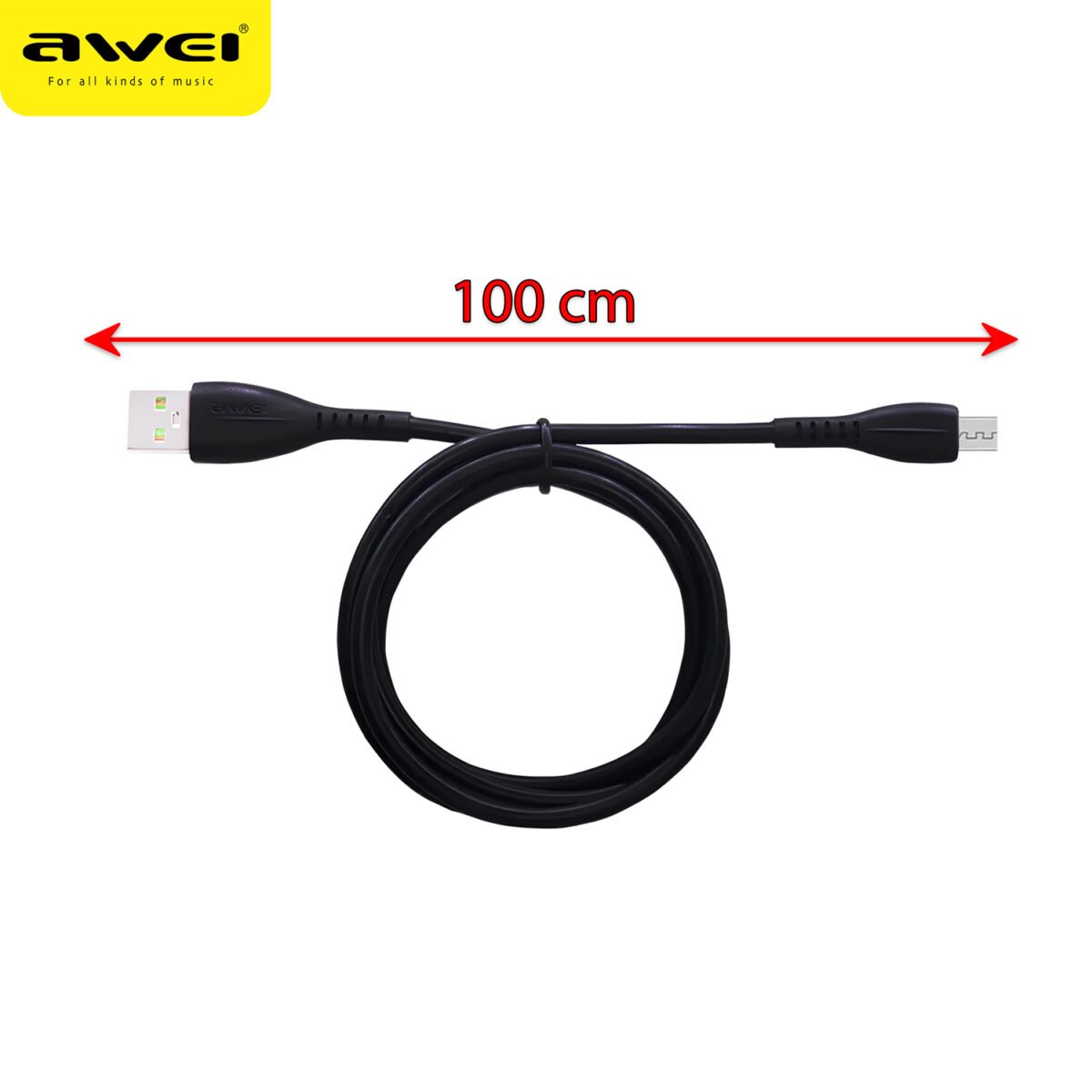 Cavo CL-115M Ricarica Veloce da USB-A a Micro Usb - 2.4A /100 cm - Nero - immagine 2