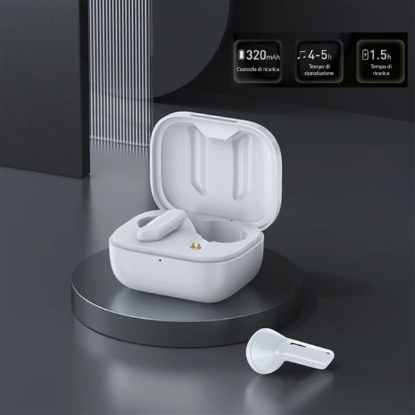Alternative view of Auricolari AWEI T36 senza fili, Bluetooth 5.1, ricarica USB-C, batteria 300mAh