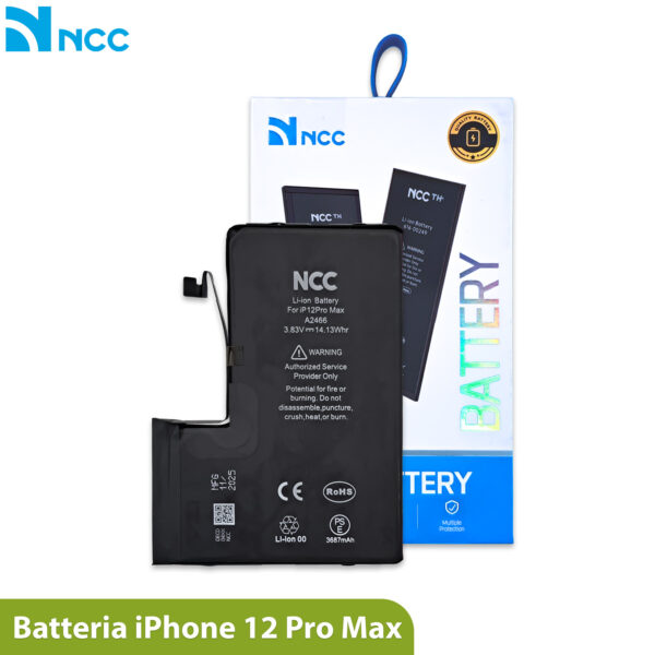 Batteria A2466 per Apple iPhone 12 Pro Max A2411 [3.83V - 3687mAh - 14.13Wh]