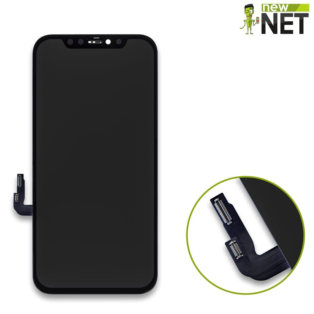 Display per Apple iPhone 12 - 12 Pro 6.1" 2532x1170 [LCD In-Cell - IC rimovibile] - immagine 5