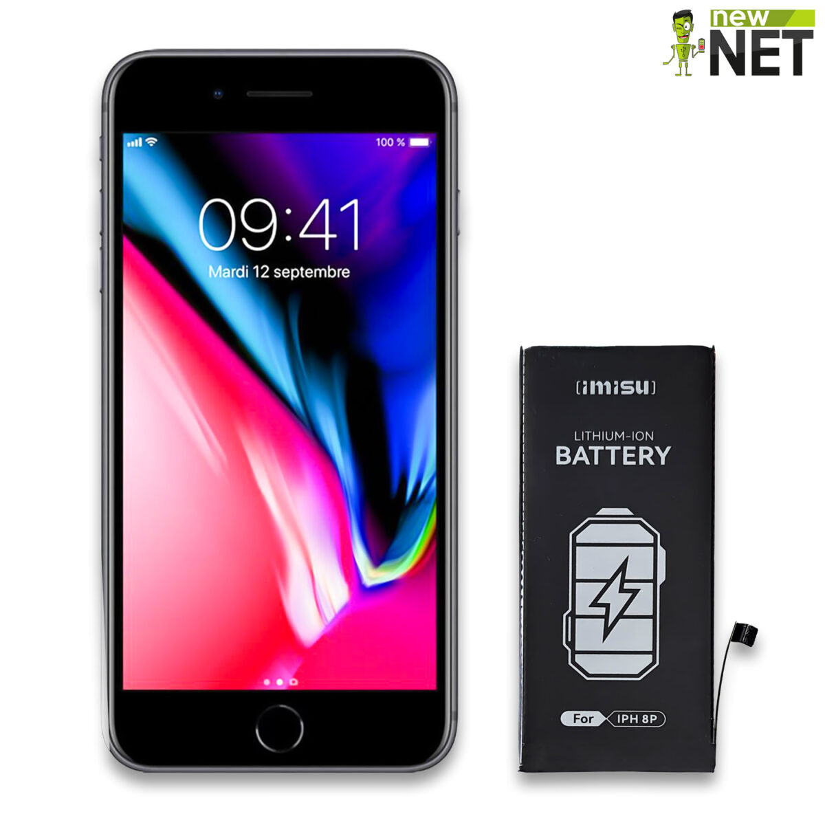 Batteria per Apple iPhone 8 Plus [3.82V - 2961mAh - 10.28Wh] - immagine 5