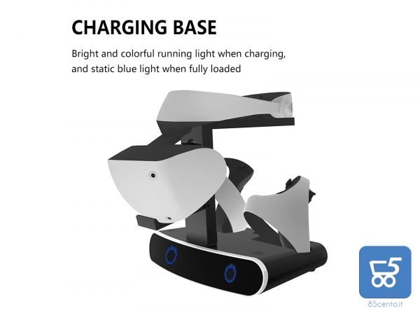 Base Dock di Ricarica Per PS VR2 Headset Handle Con Indicatore Luminoso