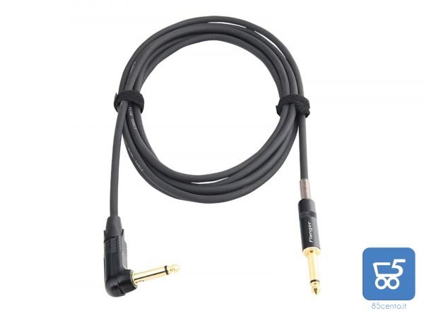 Cavo Jack Flanger FLG-002 per chitarra elettrica 3 m alte prestazioni silenzioso anti rumore senza disturbi elettrici