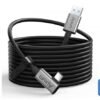 Cavo Link da USB 3.2 Gen 1 A a C per VR Oculus Quest 1/2 5 Gbps Trasferimento dati PC Alta Velocità e Ricarica Rapida 5 Metri