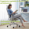 sedia da ufficio ergonomica