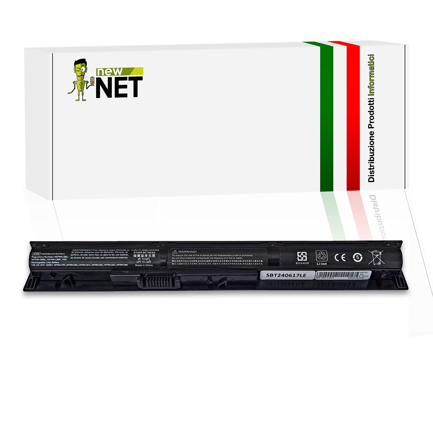 Batteria VI04 per HP ProBook 440 G2 – 14.4-14.8V