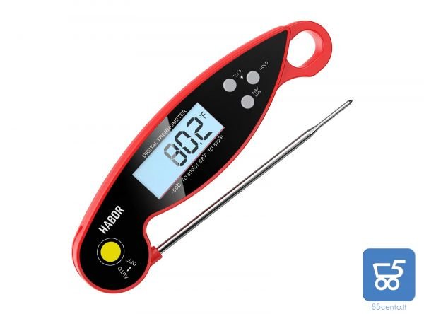 Habor termometro da cucina digitale per carni CP192B waterprof richiudibile