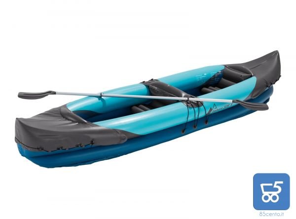 Kayak Gonfiabile CRIVIT 5 Camere d'Aria per 2 Persone Sedile Anteriore e Posteriore - EX DEMO