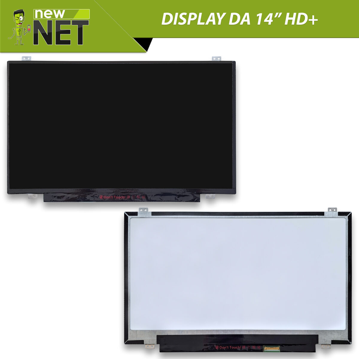 Display LCD TN B140RTN02.3 HW3A - 14.0 pollici 1600x900 HD+ - 30 pin eDP 20mm - immagine 4