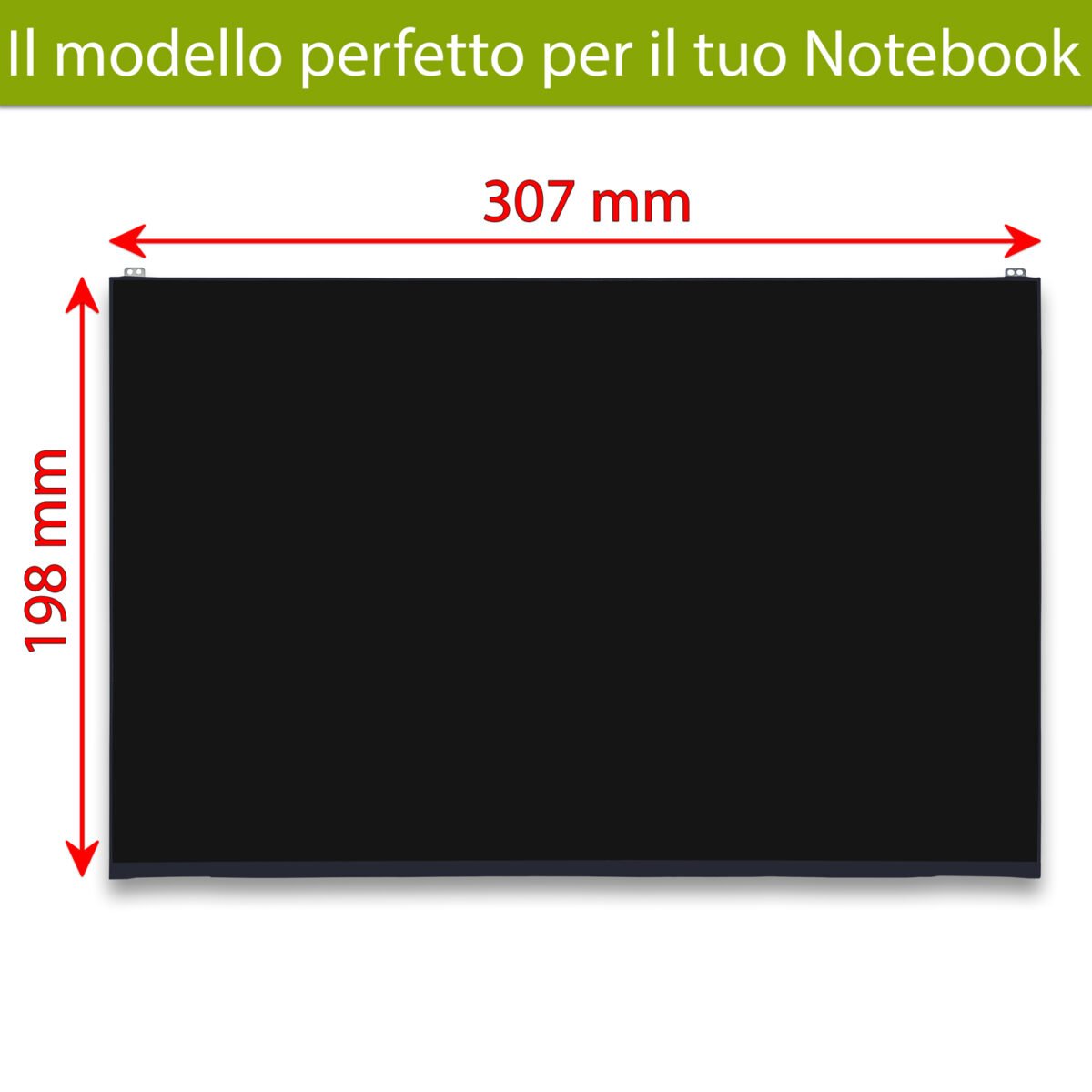 Display LCD IPS LP140WU1-SPA1 - 14.0 pollici 1920x1200 WUXGA - 30 pin eDP 20mm - immagine 2