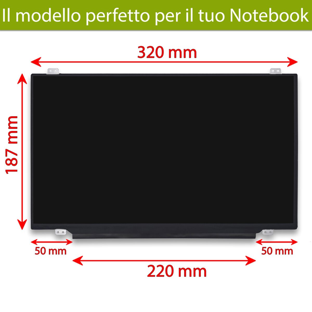 Display LCD TN LP140WD2-TPB1 - 14.0 pollici 1600x900 HD+ -30 pin eDP 20mm - immagine 2