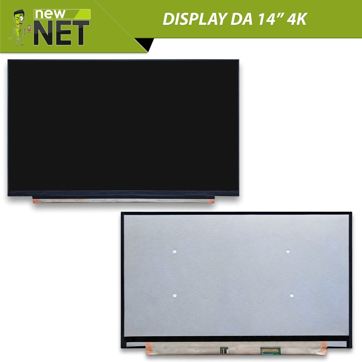 Display LCD IPS NE140QUM-N6A - 14.0 pollici 3840x2160 4K UHD - 40 pin eDP 20mm - immagine 5