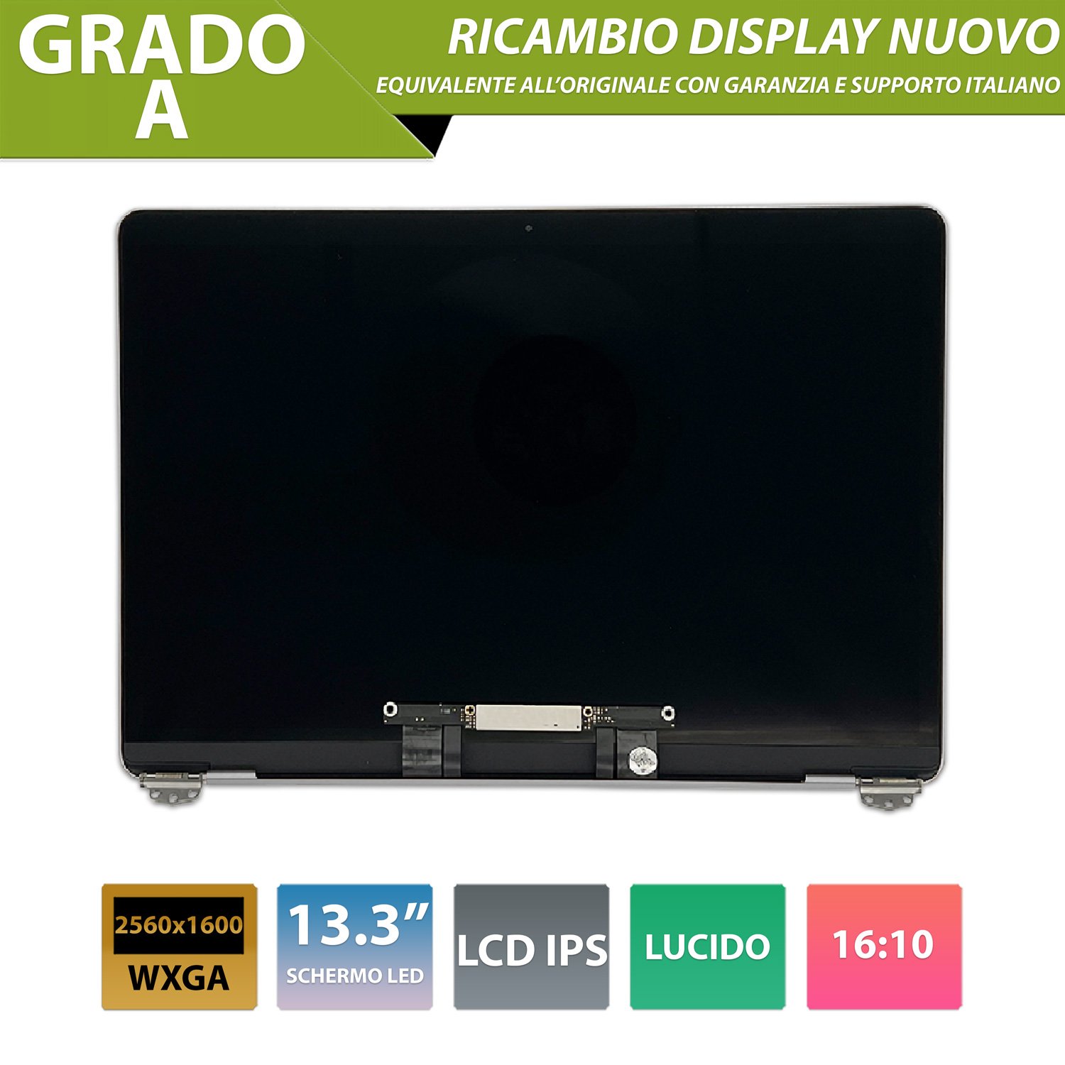 Display compatibile MacBook Air 13 2019 A1932 Gray