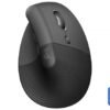Logitech Lift Mouse Ergonomico Verticale Senza Fili Ricevitore Bluetooth o Logi Bolt USB Clic Silenziosi 4 Tasti Windows  macOS Grafite