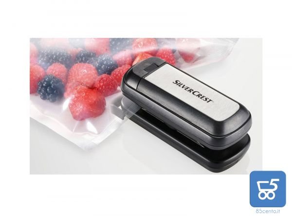 Mini Macchina Sigilla Sacchetti Portatile a Batteria per Buste Sacchetti 0,05-0,2 mm con Lama Integrata