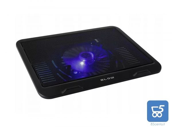 Pad Con Ventola di Raffreddamento per Notebook Con Luce LED Blu USB