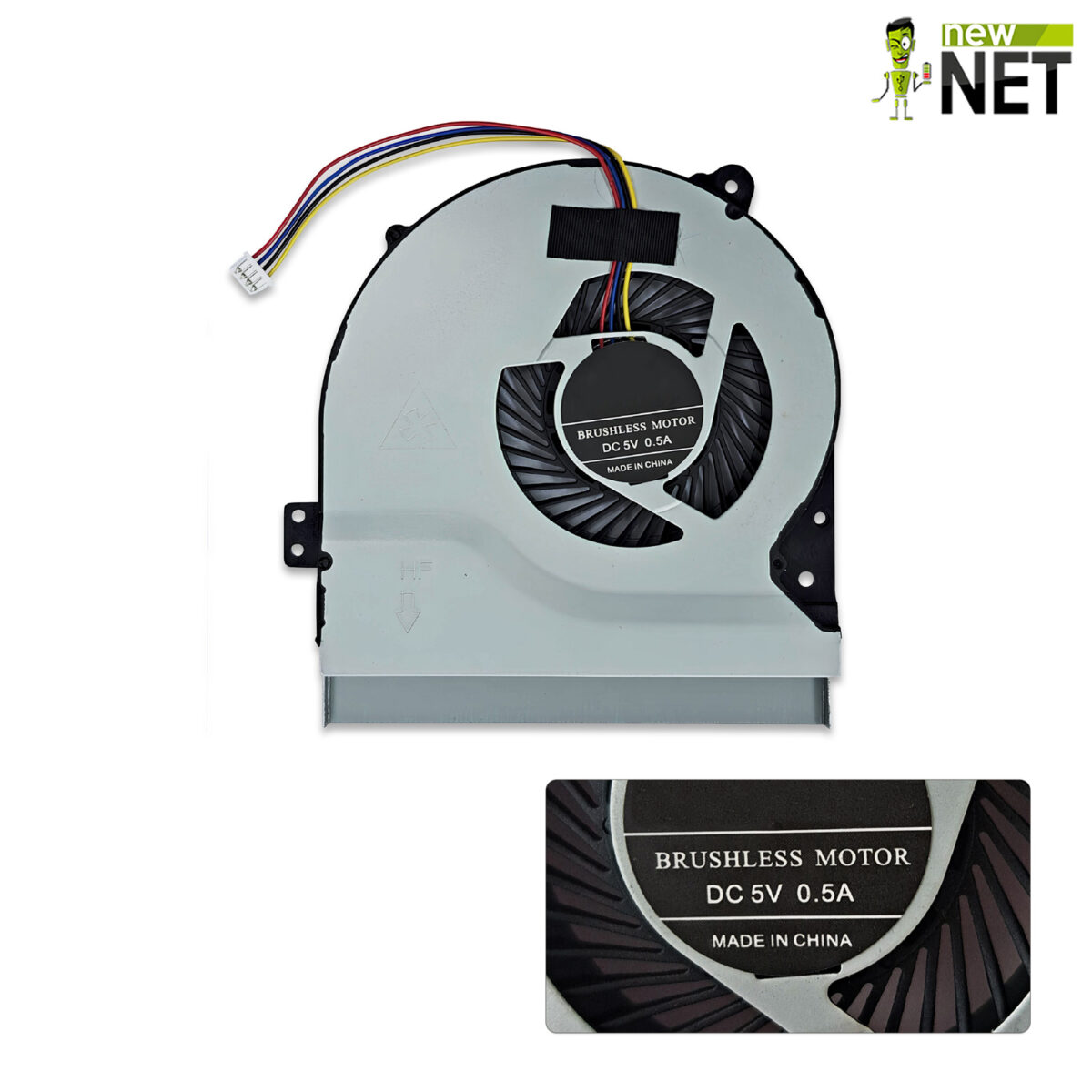 Ventola CPU fan per ASUS X450C, X450CA, X450CC, X450CP - immagine 5