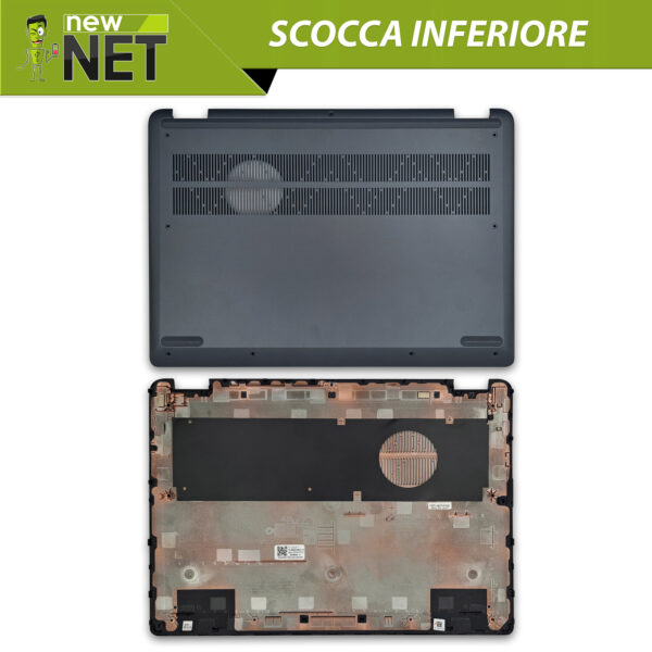 Bottom Case 5CB1H71409 Scocca Inferiore per Lenovo IdeaPad Flex 5 14ALC7, Colore: Grigio