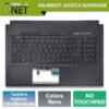 Top Case 90NR00F2-R31IT0 per ASUS ROG Zephyrus M GM501 con Tastiera italiana retroilluminata, Colore: Nero
