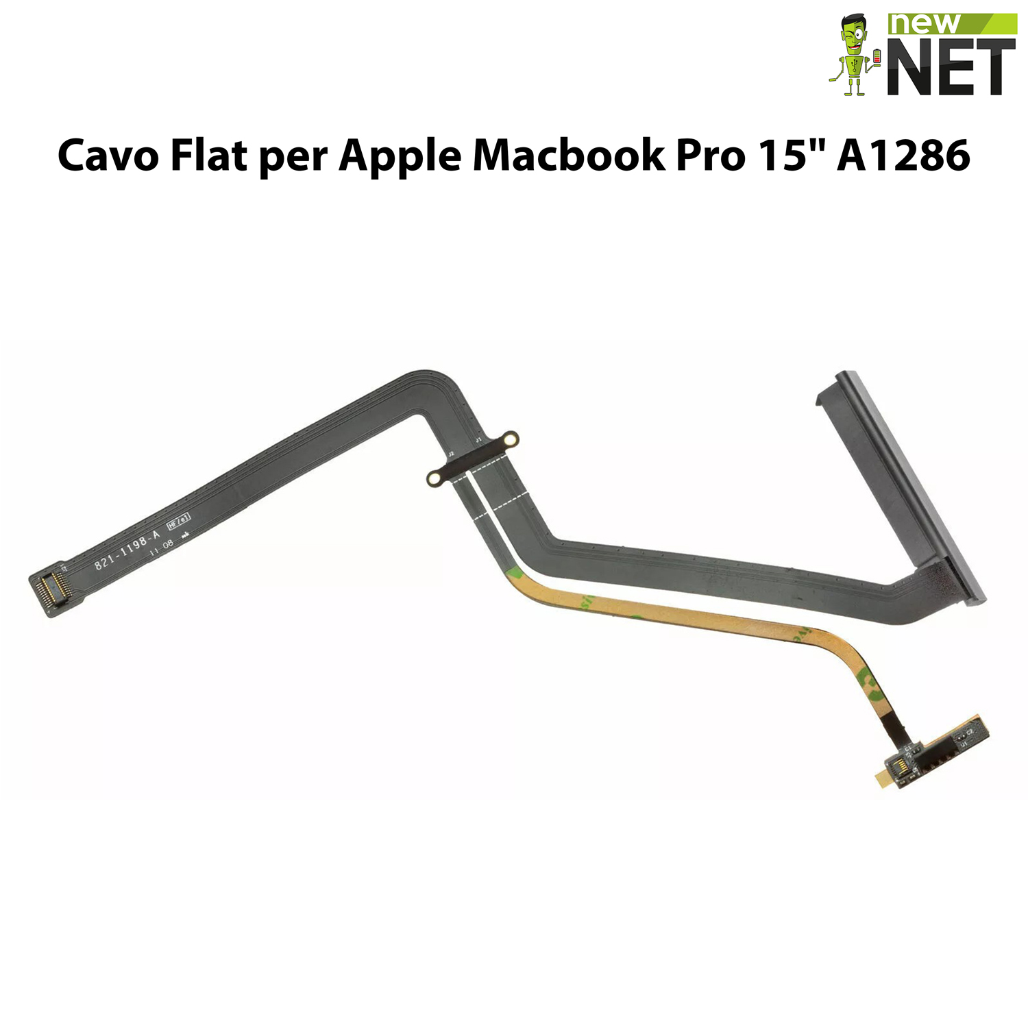 Cavo Flat per Apple Macbook Pro 15" A1286 anno 2009 - 2010 - 2011 - P/N 821-0989-A
