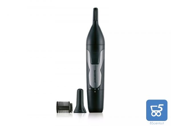 Regolapeli per Naso e Orecchie IPX5 SilverCrest a Batteria Testina 3mm 6 mm