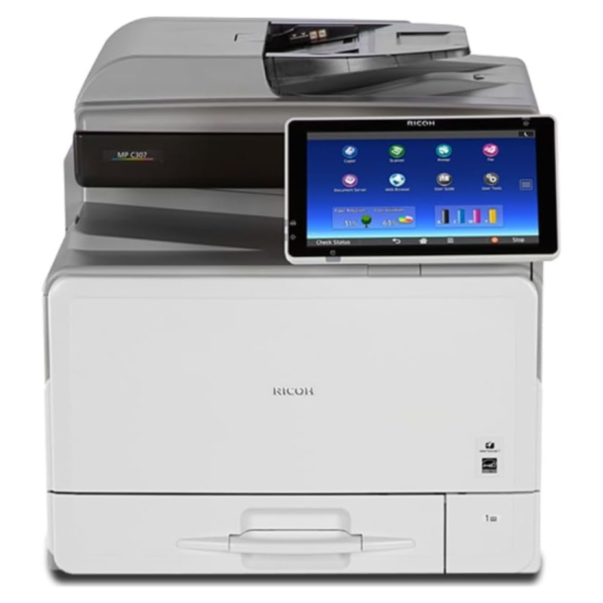 Stampante a Colori Multifunzione RICOH MP C307 Wi-Fi - Ricondizionata Grado A - TONER INCLUSO - immagine 2