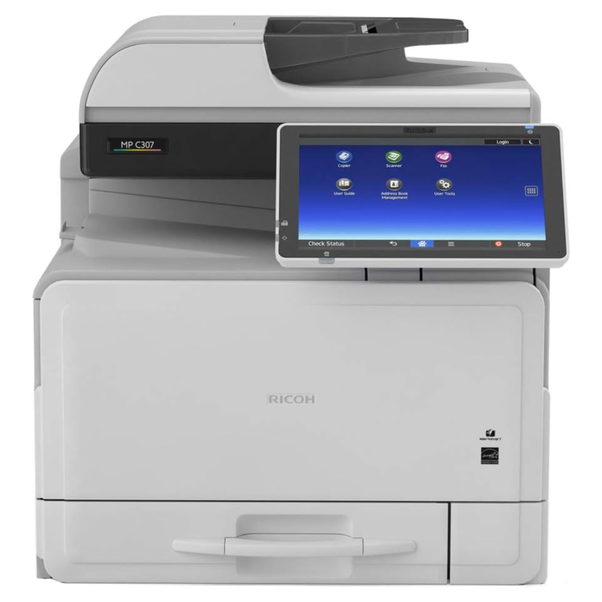 Stampante a Colori Multifunzione RICOH MP C307 Wi-Fi - Ricondizionata Grado A - TONER INCLUSO - immagine 3