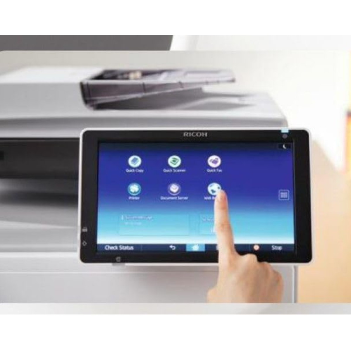 Stampante a Colori Multifunzione RICOH MP C307 Wi-Fi - Ricondizionata Grado A - TONER INCLUSO - immagine 5