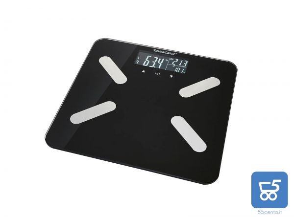 SILVERCREST PERSONAL CARE Bilancia personale, max. 180 kg BMI Fabbisogno Calorico
