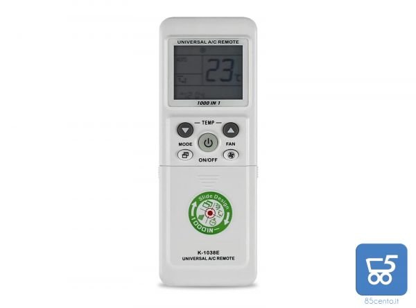 Telecomando universale Chunghop K-1038E per condizionatore aria compatibile Multi Brand