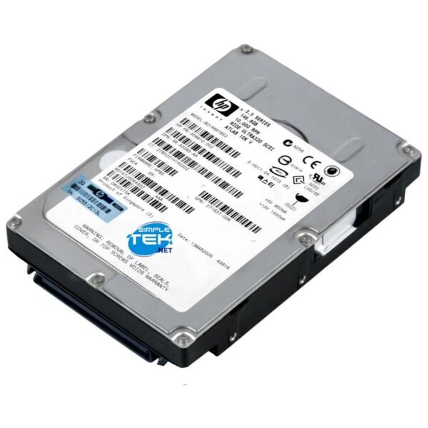 HP BF14687B56 146,8GB 15K RPM 80-PIN SCSI HARD DISK HDD NAS SERVER DISCO RIGIDO