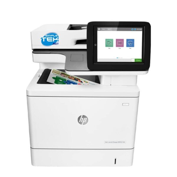 HP E57540dn COLOR LASERJET MANAGED STAMPANTE UFFICIO MULTIFUNZIONE ADF SCANNER
