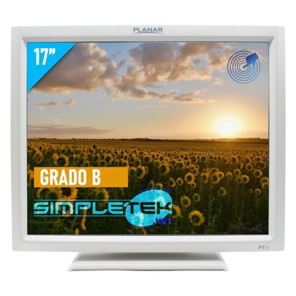 PLANAR PT1745R-WH MONITOR 17" TOUCH SCREEN QUADRATO 4:3 CASSA POS RISTORANTE