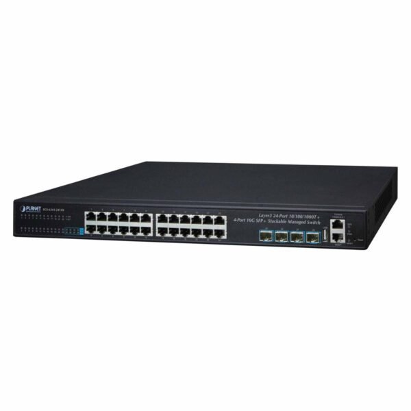PLANET SGS-6341-24T4X SWITCH A 24 PORTE 10/100/1000T + 4 PORTE 10G SFP+ RACK
