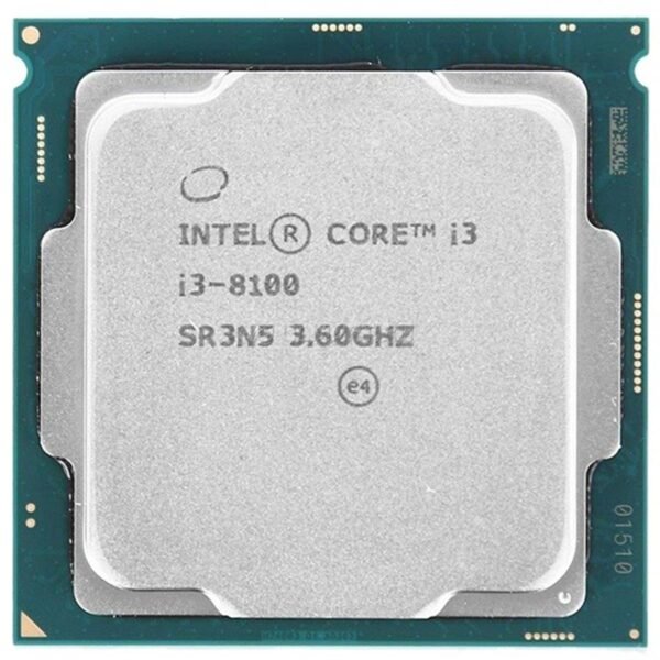 PROCESSORE CPU INTEL CORE i3 8100 3,60GHZ SR3N5 LGA1151 V2 LGA 1151 COMPUTER