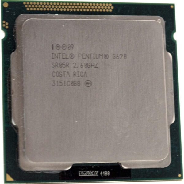 PROCESSORE PENTIUM G620 SR0F3 LGA1155 LGA 1155 DUAL CORE 2.60GHZ CPU COMPUTER