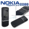 TELEFONO CELLULARE NOKIA 8800 SAPPHIRE ARTE BLACK UMTS LUXURY PHONE